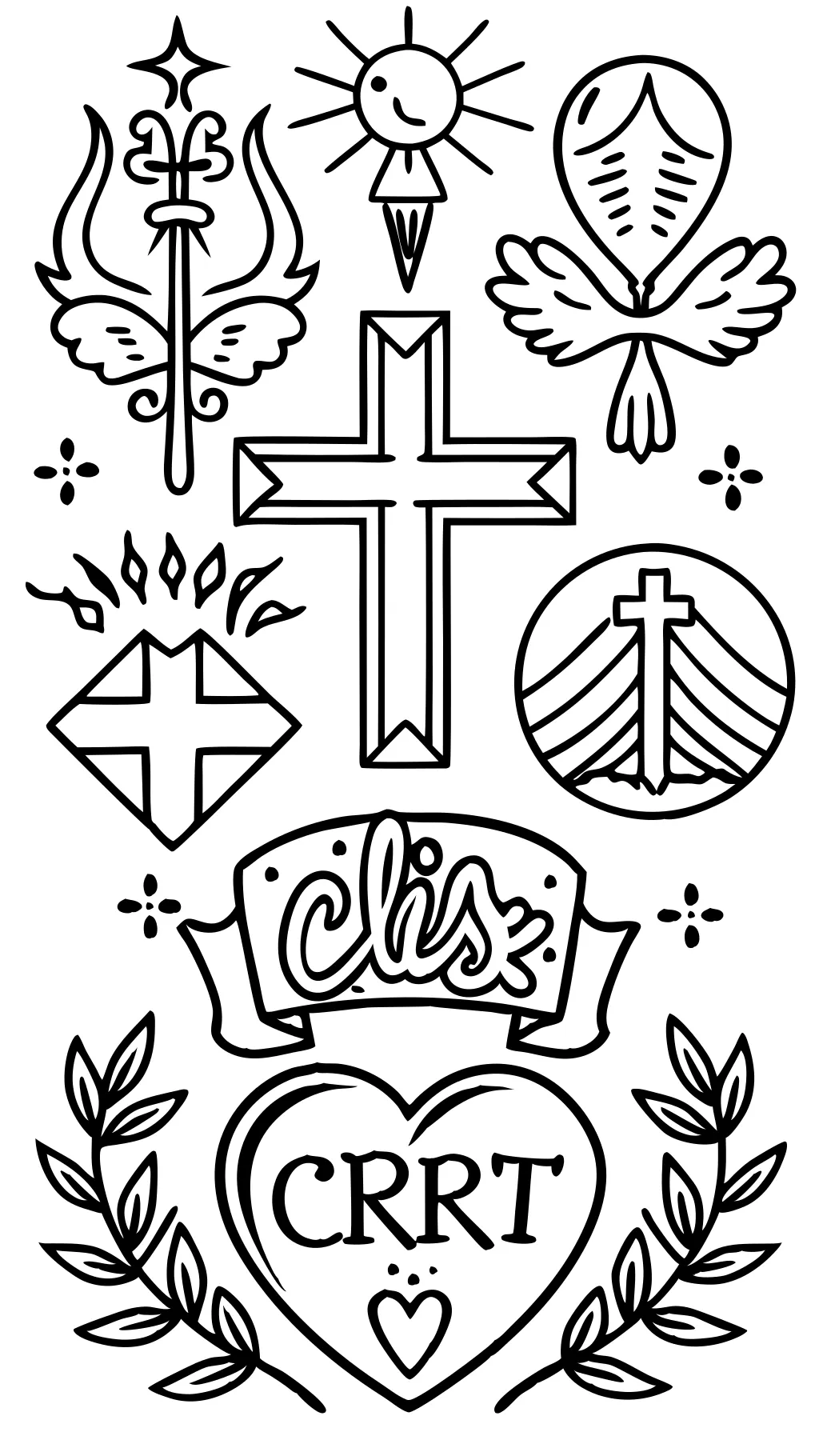 christian adult coloring pages